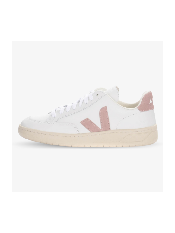 Veja V-12 Leather White Babe