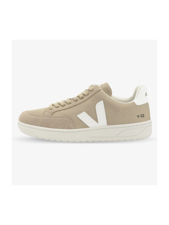 Veja V-12 Vegan Alveomesh Dune White