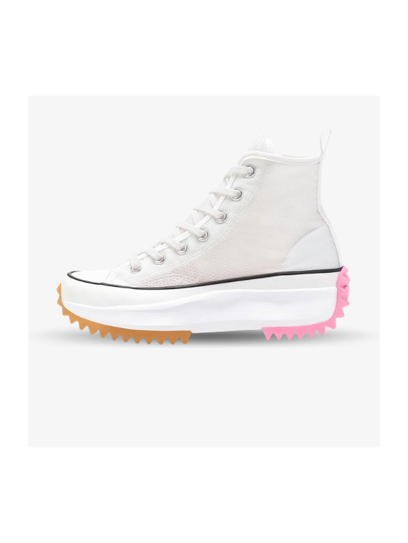 Converse Run Star Hike High Top Blancas y Rosas