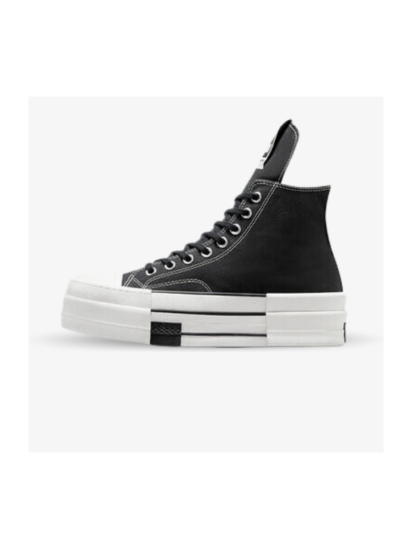 Converse altas plataforma x DRKSHDW Negras