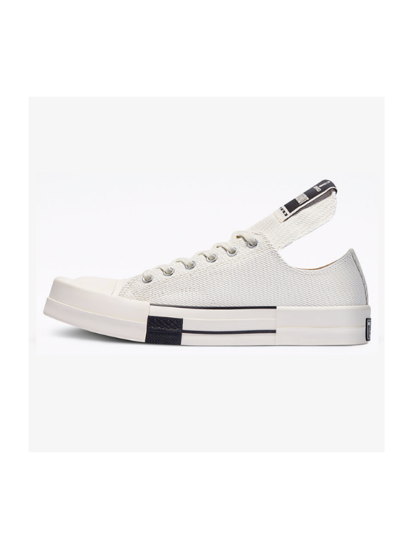 Converse bajas x DRKSHDW Blanco Roto