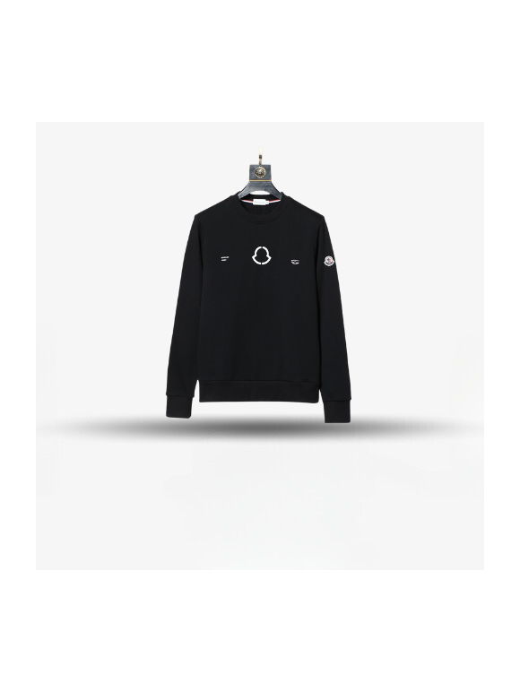 Sudadera sin capucha Moncler Negro 3