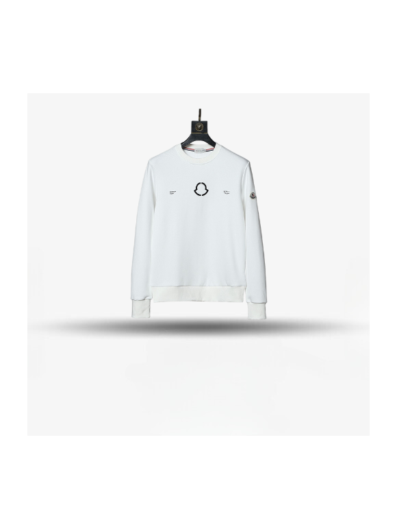 Sudadera sin capucha Moncler Blanco 3