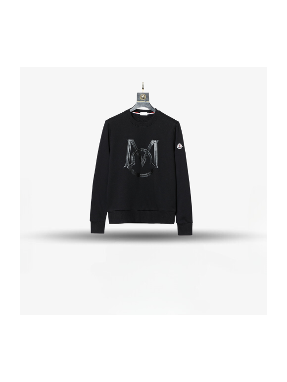 Sudadera sin capucha Moncler Negro 3