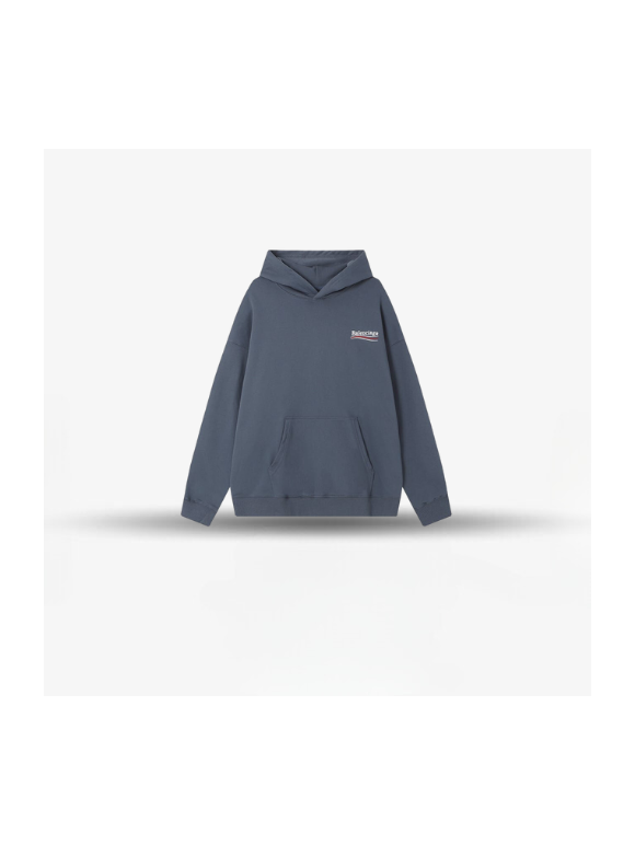 Sudadera Balenciaga Azul Logo