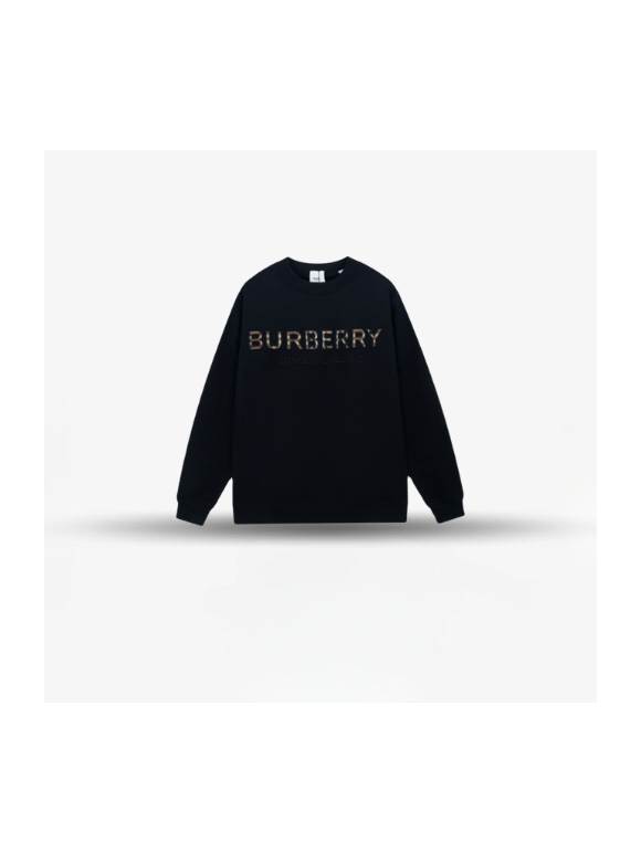 Sudadera SC Burberry  Black Logo