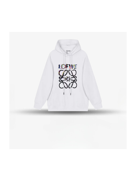 Sudadera  Loewe White Logo