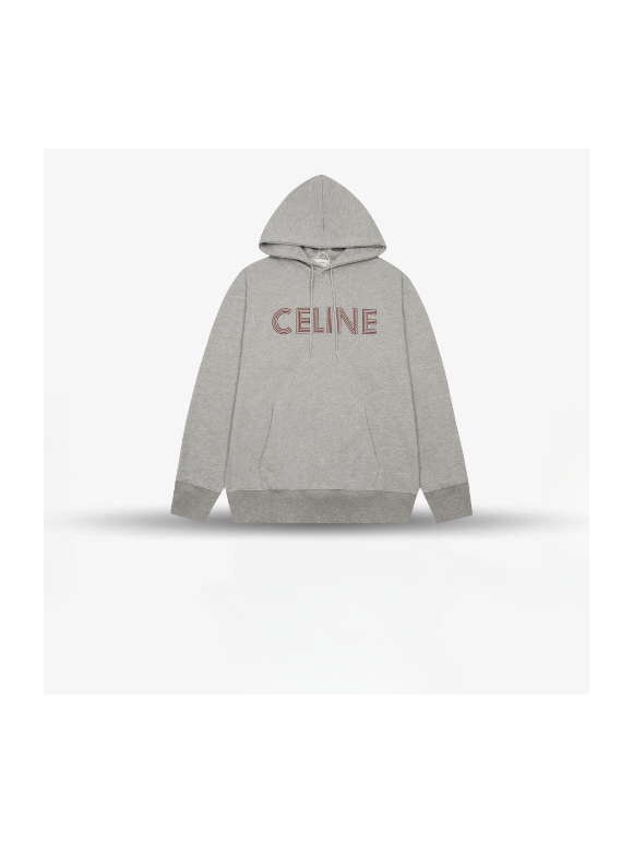 Sudadera  Celine Grey Logo