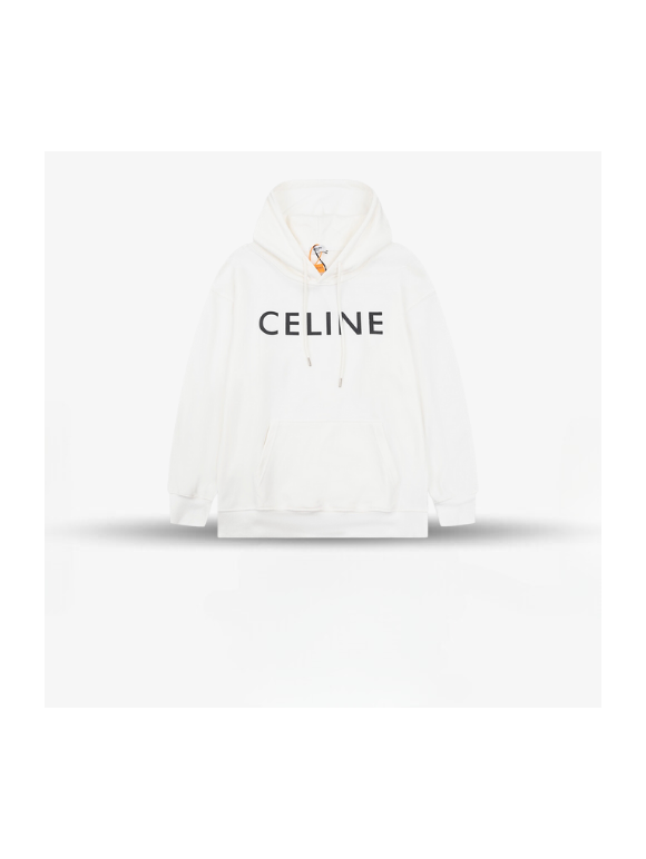 Sudadera  Celine White Logo