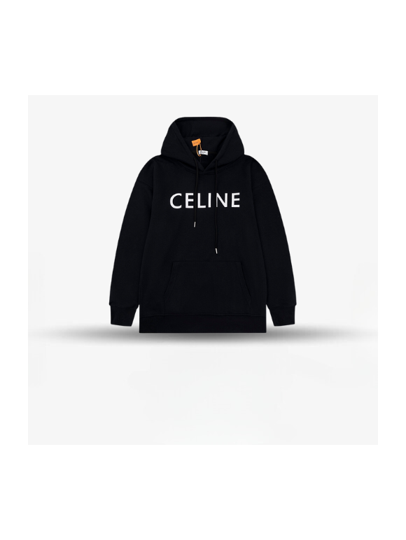 Sudadera  Celine Black Logo