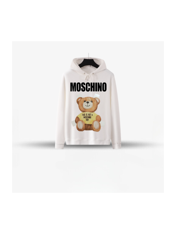 Sudadera  Moschino White Logo