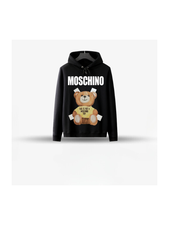 Sudadera  Moschino Black Logo