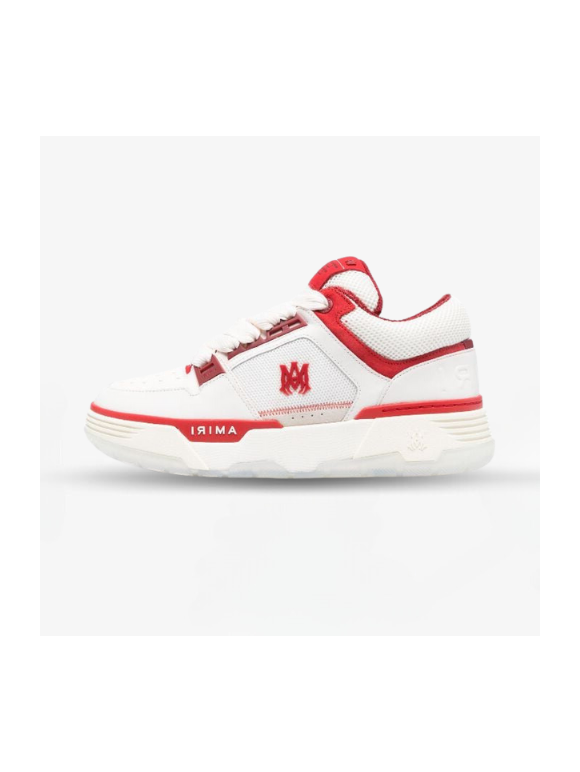 Zapatillas Amiri M-1 Blanco Rojo