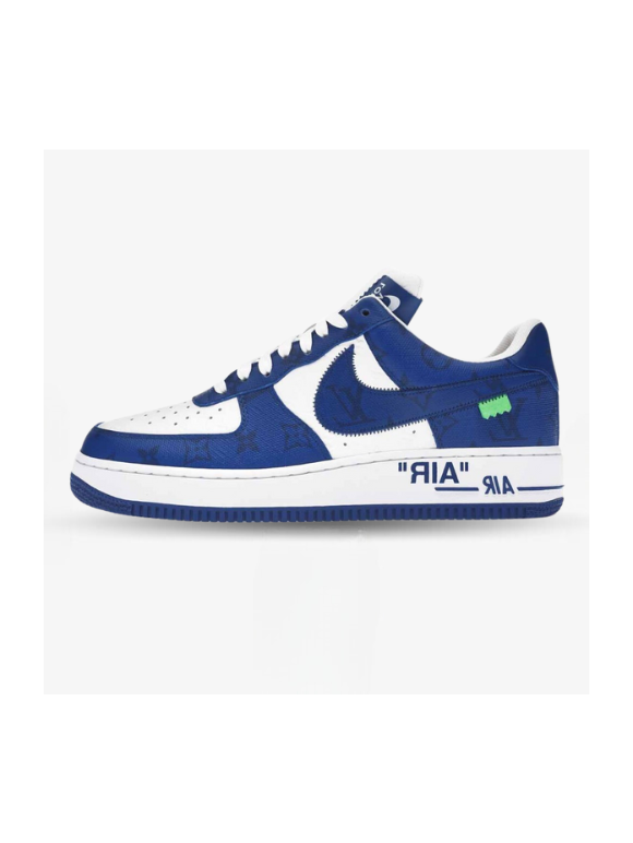 LV x Nike Air Force 1 Low Azul Virgil