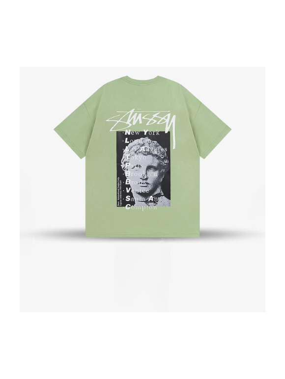 Camiseta Stussy BB Olive