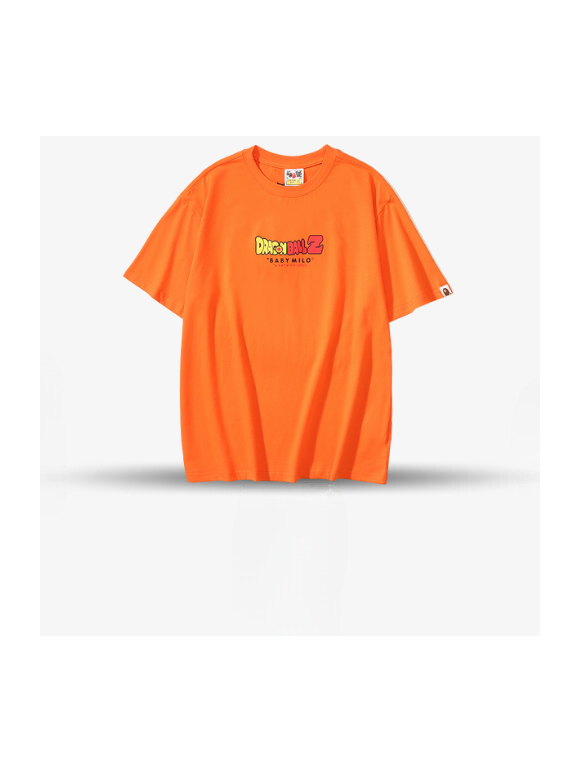 Camiseta Bape Dragon ball Z Milo Orange