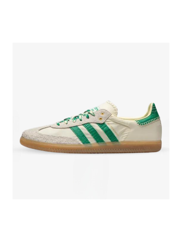 Adidas Samba Wales Bonner Cream White Bold Green’