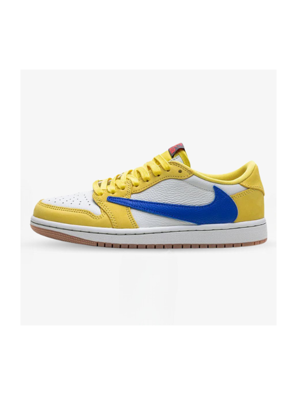 Air Jordan 1 Retro Low Canary de Jordan x Travis Scott