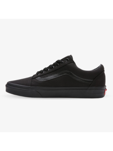 Vans bajas negras enteras