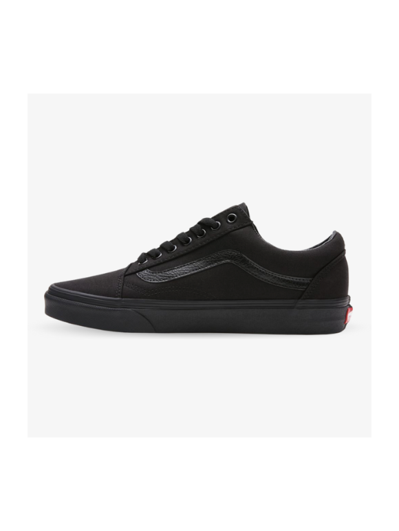 Vans bajas negras enteras