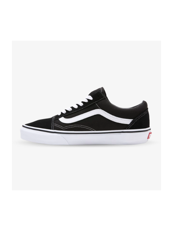 Vans bajas negras