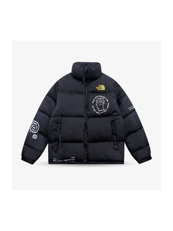 Chaqueta The North Face x Brain Dead Nuptse Jacket Negra