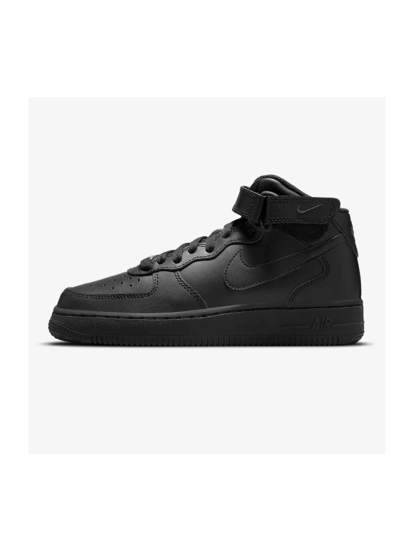 Nike Air Force One Negras Altas