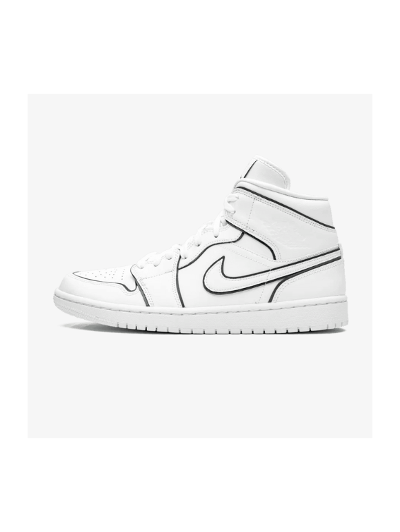 Nike Air Jordan 1 Mid Iridiscentes Reflectantes Blancas