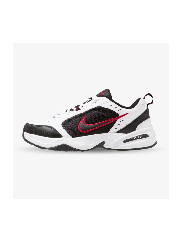 Nike Air Monarch IV Negras Blancas y Rojas