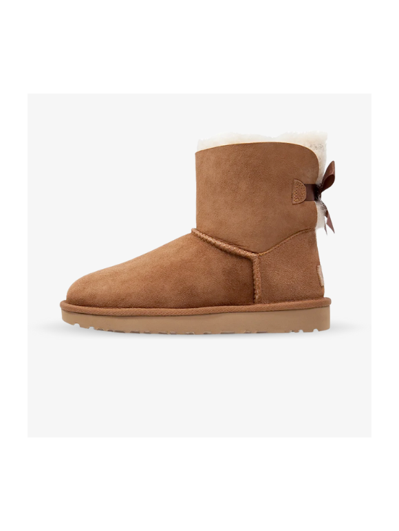 Botas UGG Mini Bailey Bow Marrones