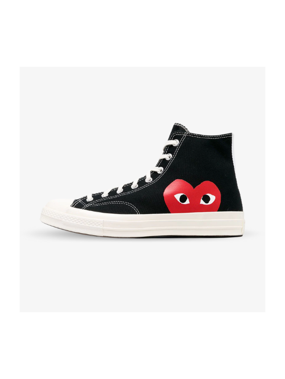 Converse x Comme Des Garçons Negras