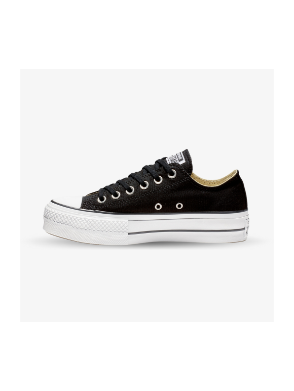 Converse Chuck Taylor All Star con Plataforma Canvas Negras