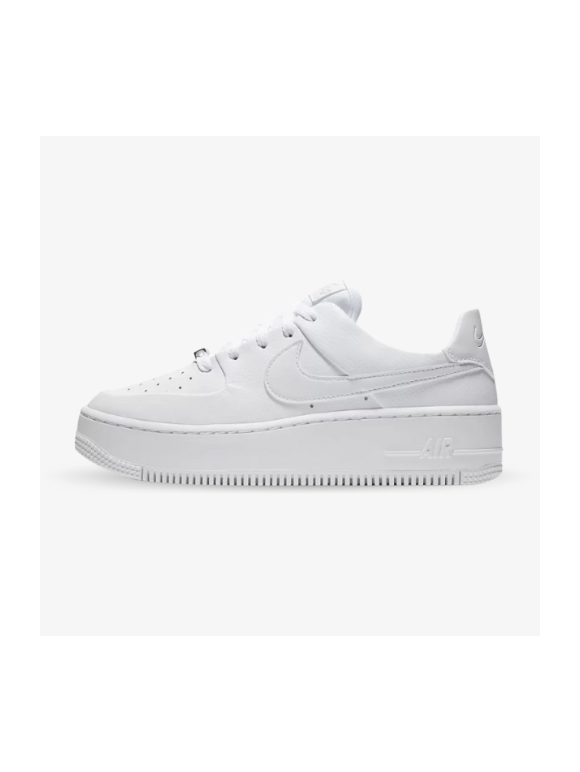 Nike Air Force One Plataforma Blancas