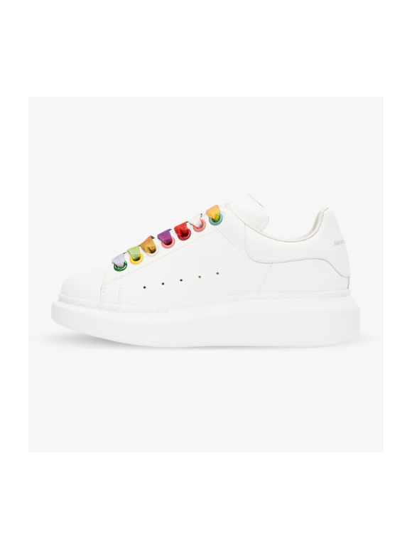 Alexander McQueen Blancas Rainbow