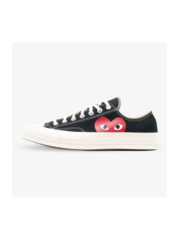 Converse X Comme Des Garçons Negras Bajas