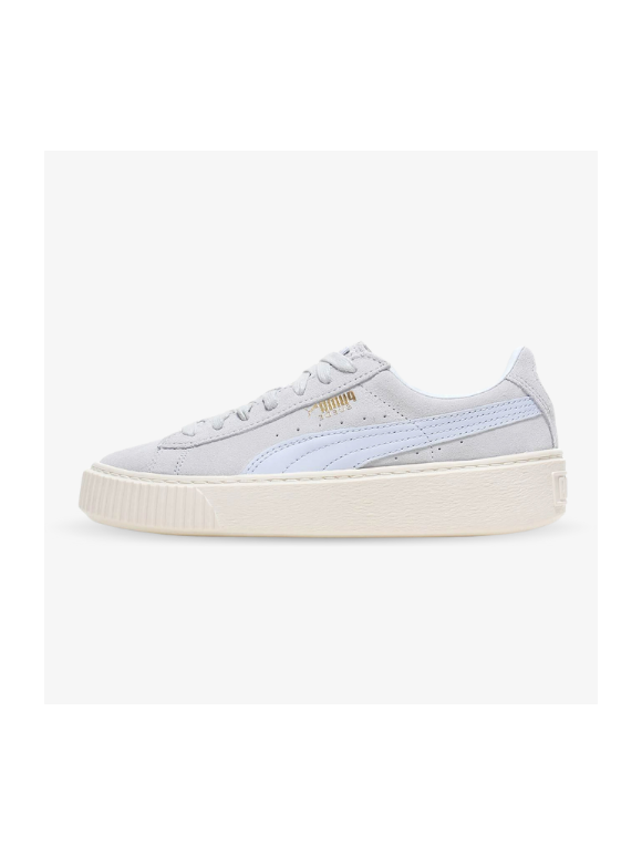 Puma Plataforma Suede Grises y Beige