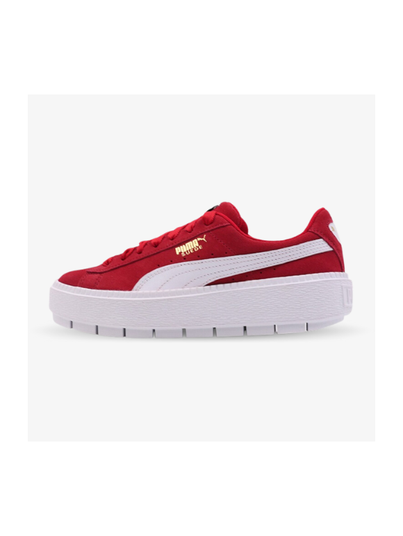 Puma Plataforma Suede Rojas