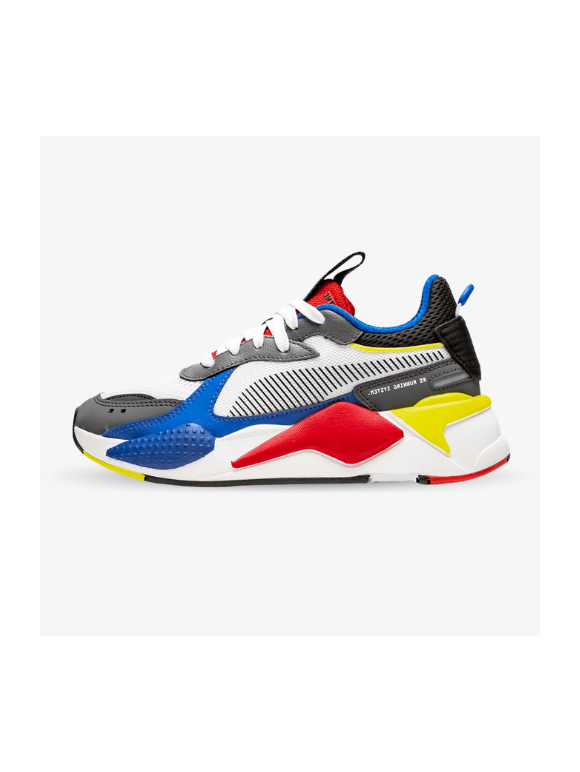 Puma RS-X Toys Blancas Azules Rojas Amarillas