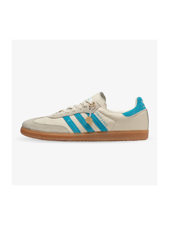 Adidas Samba x Sporty & Rich Beige y Azules