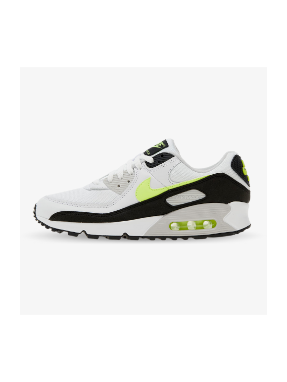 Nike Air Max 90 Blancas Amarillo Lima y Grises