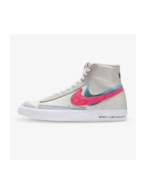 Nike Blazer Mid '77 Cream Grises Beige y Rosas