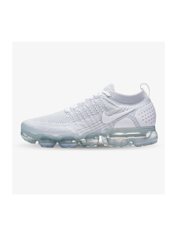 Nike Air Vapormax Flyknit 2 Blancas Plateadas