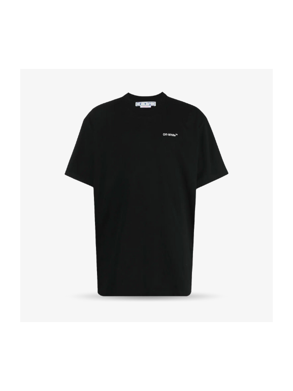 Camiseta Off-White Negra Básica