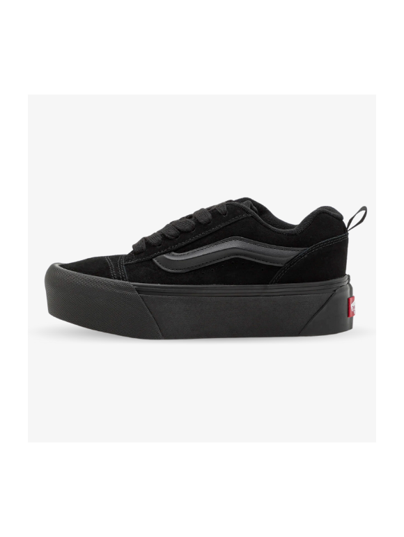 Vans KNU Skool Negras Enteras Plataforma