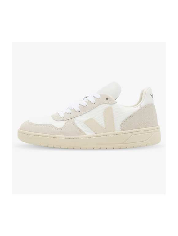 Veja V-10 B-Mesh White Natural Pierre